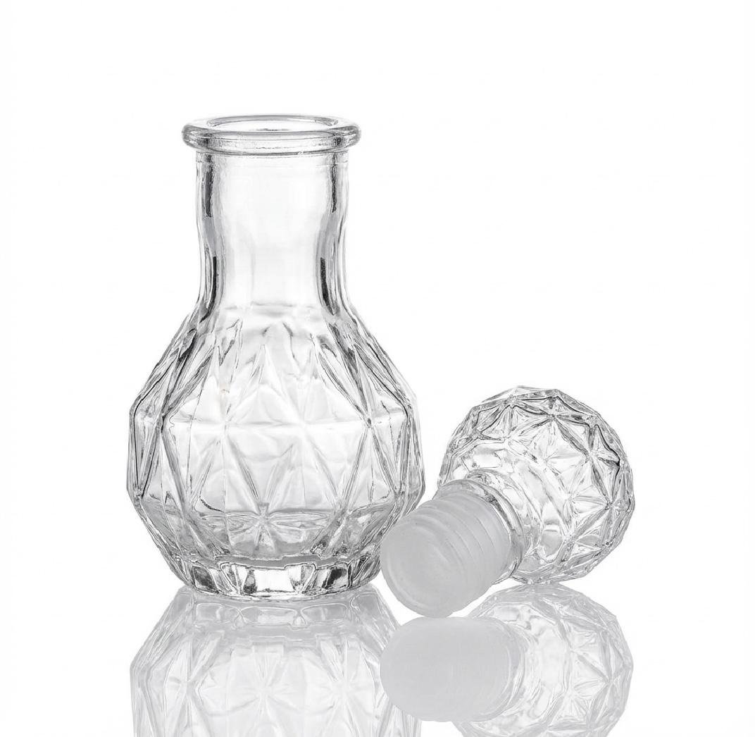 WhatsApp Image 2025-12-24 at 14.55.18 Flacon à Parfum en Verre Diamanté avec Bouche Assorti – Image 1