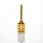 Mercha de Luxe en Verre et Or – Aspersoir à Eau de Rose