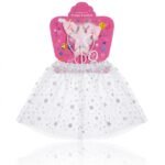 Panoplie Féerique "Funny Fashion" – Tutu Blanc Étoilé & Accessoires