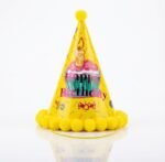 Chapeau d’anniversaire Happy Birthday coloré – Image 3