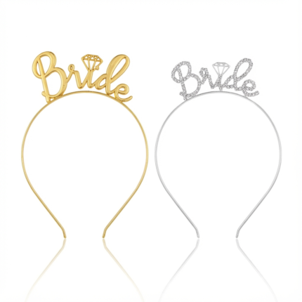 Serre-tête Bride doré élégant