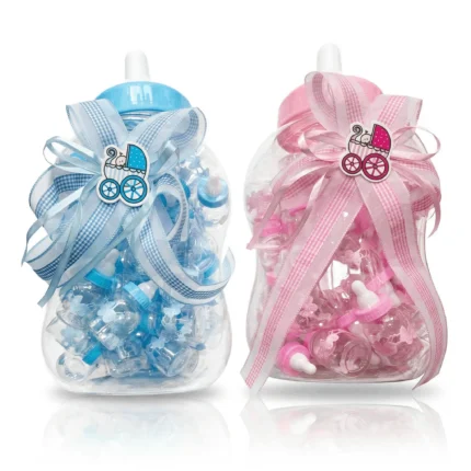 Boîtes de dragées naissance - Design poussette