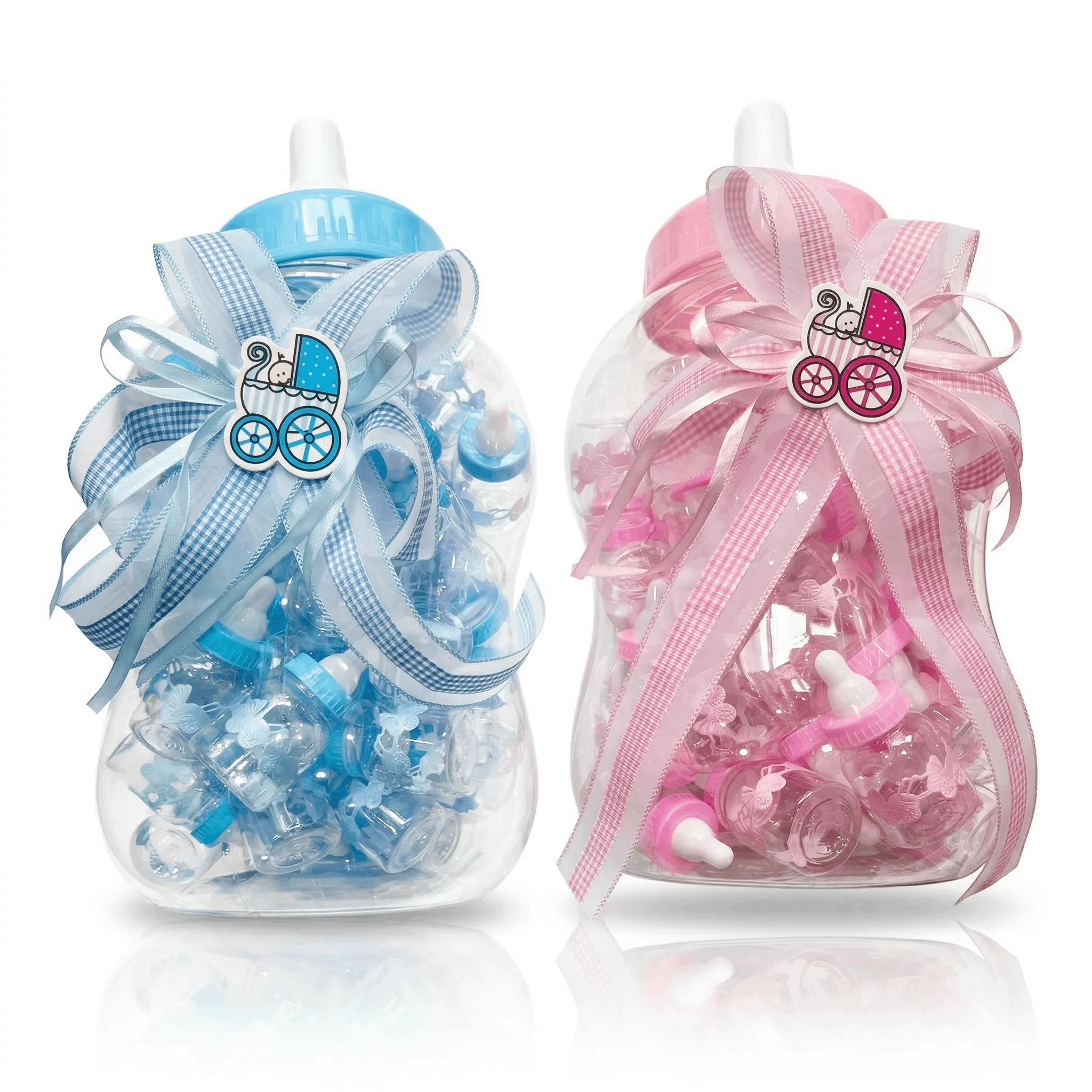 Boites de dragees naissance - Design poussette Boîtes de dragées naissance - Design poussette – Image 1