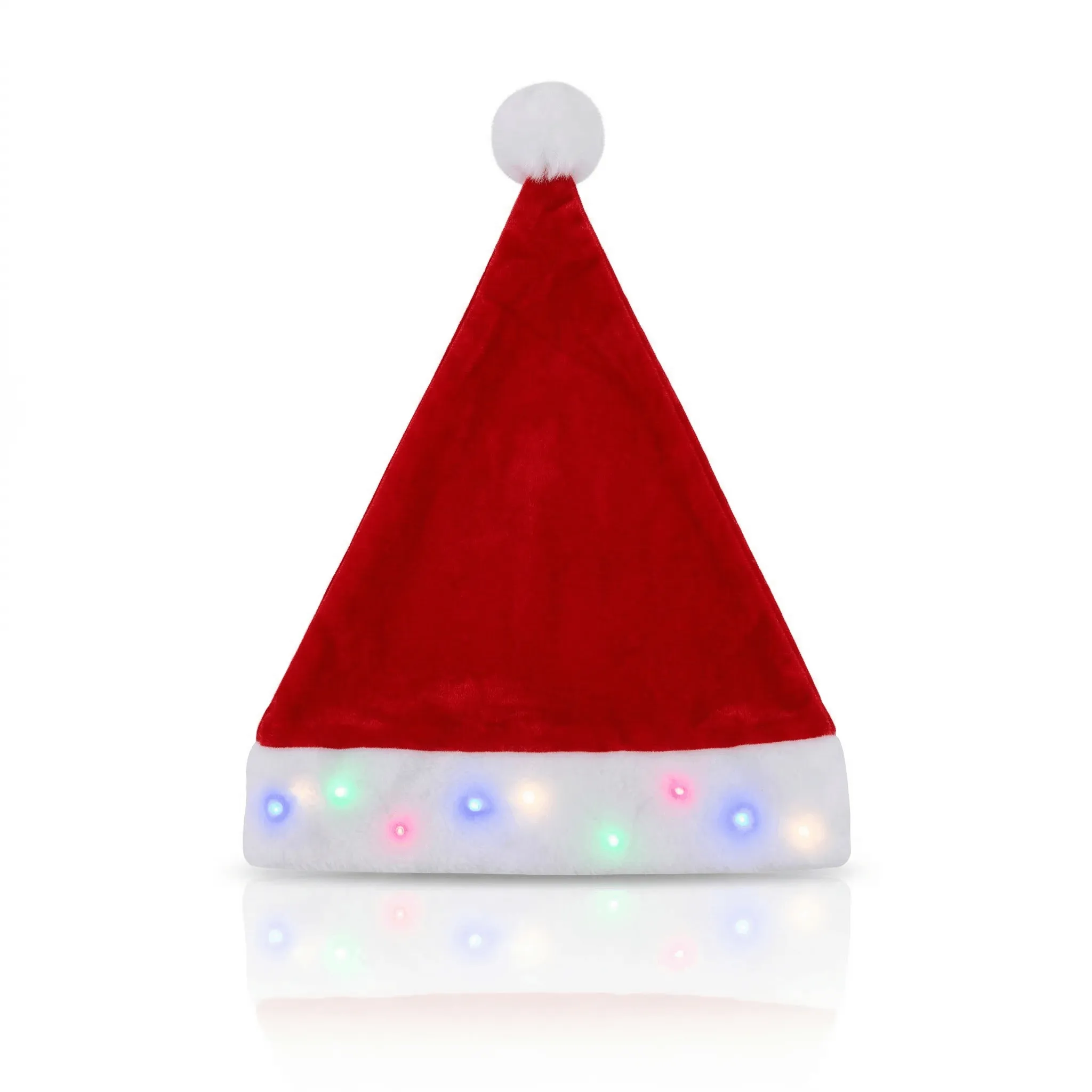 Bonnet Noel rouge classique Bonnet Noël rouge classique – Image 1