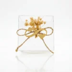 Clear Acrylic Favor Box Infinity Heart