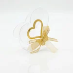 Heart Acrylic Favor Box Butterfly